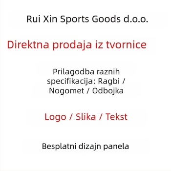 Rugby lopta — PU/PVC materijal, šivanje strojem, svjetleća reflektirajuća površina, prilagođeni logotip