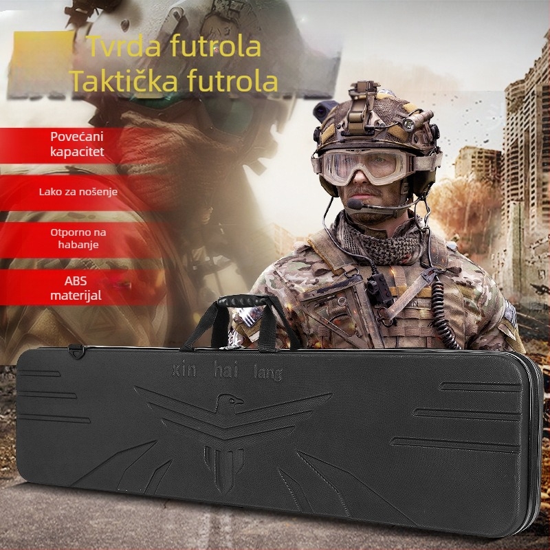Taktična torbica s čvrstim kućištem za rekurve luk, otporna na udarce i tlak, s pjenom u obliku jajeta za zaštitu, vanjska prijenosna kutija