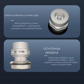 Kutija za prijevoz ribe s mrežastim aeracijskim uređajem i DIY zatvorenom kutijom (Brand Hornet's nest; Materijal PE; Komponente: vreća za ribu, zatvorena kutija; Kategorija: Skup ribolovne opreme)