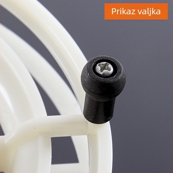 Bagua kotač s ručnim diskom, plastična konstrukcija, dvostruki ležajevi, pribor za ribolovnu mašinu