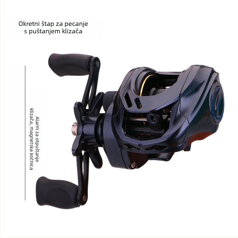 Mulinica za ribolov s bubnjem, alarmom za curenje, pakiranje 50 komada