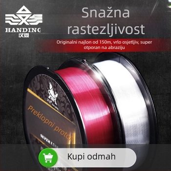 Handing nylon glavna linija za ribolov, 150 m, visoka čvrstoća, porijeklo Weihai