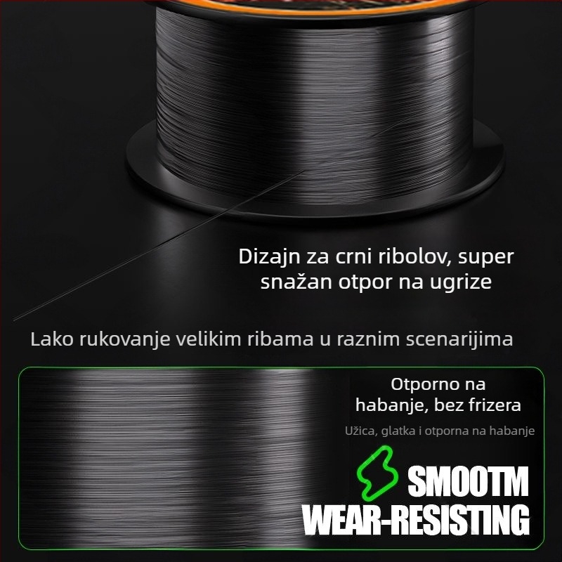 Glavna ribolovna linija — najlon, jaka, 100 kom, Značka Sichuan diaoweng