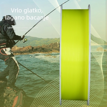 Najlonska glavna linija za ribolov, plutajuća, otporna na habanje, kutija od 100 komada, za lov s umjetnim mamcima