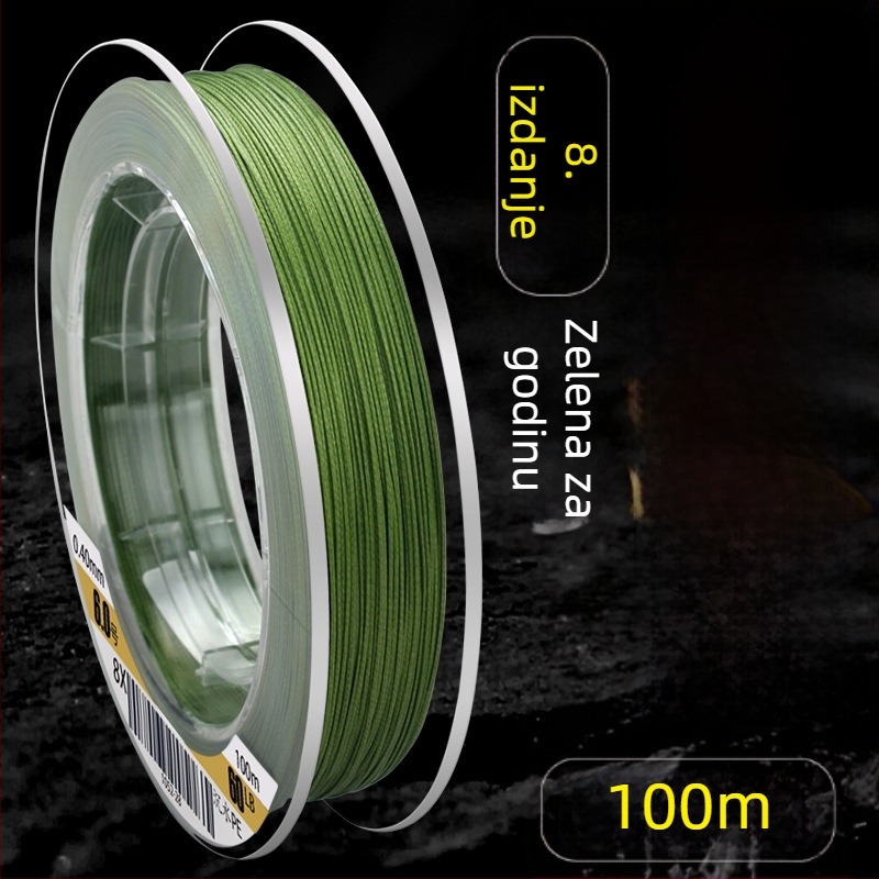 Rikimaru PE glavna linija – visoke čvrstoće linija za morski ribolov