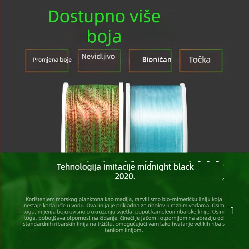 Jimei nylon glavna linija za ribolov