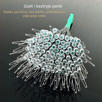 Nerđajući čelični distancijeri, cilindrični, ojačani, 100 kom., za set za pozicioniranje linije