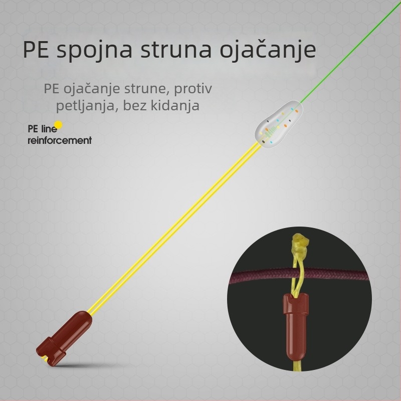 Giant Fin King ojačani glavni set ribolovne linije, ručno vezana najlon linija, visoka izdržljivost
