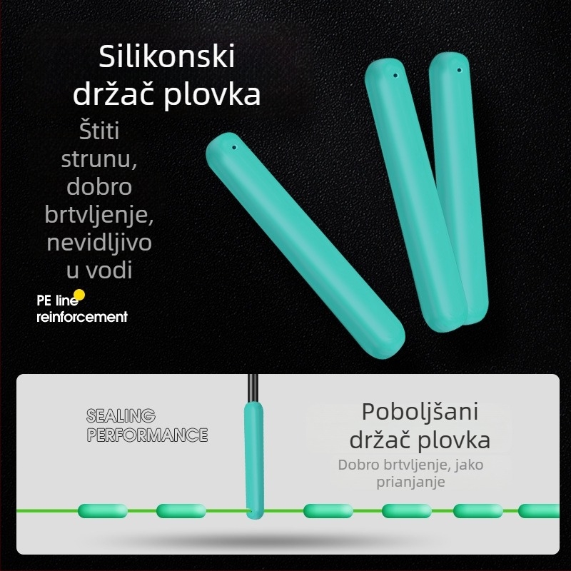 Giant Fin King ojačani glavni set ribolovne linije, ručno vezana najlon linija, visoka izdržljivost