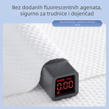 Cosypresent Jednokratna komprimirana ručnik za tuširanje, Zgušćena i Ekstra Velika, Prijenosna za Putovanja, Vlažno/Sušivo Korištenje, Pojedinačno Pakirano, Od Biljnih Vlakana, 50 g+