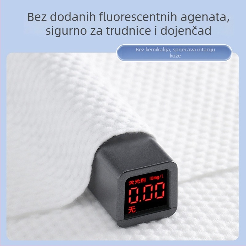 Cosypresent Jednokratna komprimirana ručnik za tuširanje, Zgušćena i Ekstra Velika, Prijenosna za Putovanja, Vlažno/Sušivo Korištenje, Pojedinačno Pakirano, Od Biljnih Vlakana, 50 g+