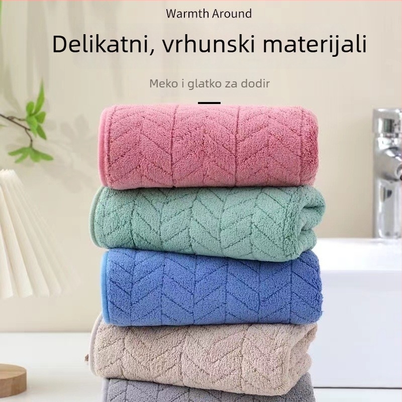 Kai Tao ručnik za lice od coral fleecea, 50–80 g, absorbentan i prozračan, mogućnost prilagodbe