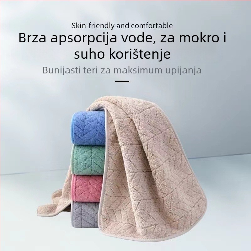 Kai Tao ručnik za lice od coral fleecea, 50–80 g, absorbentan i prozračan, mogućnost prilagodbe