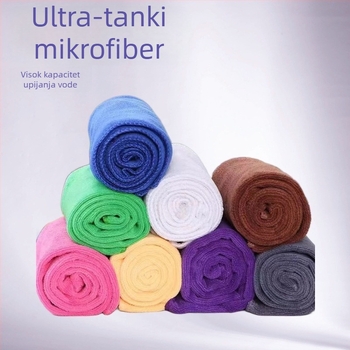 Hongfuji mikrovlaknasti ručnici za salone za kosu i ljepotu, 100–120 g, mogućnost logotipa