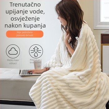 Hotelski ručnik za kupanje, pamuk dugih vlakana, jednostavno tkanje, 40 g, upija i mekan