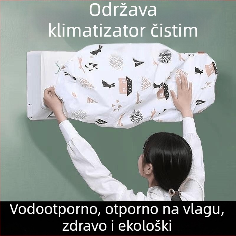 Zaštitna navlaka za klimatizator, zidni, universalna, potpuno pokriće, prašno- i vlagootporna