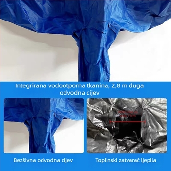 Zaštita klima uređaja – PVC materijal, Junsheng marka, prilagodljiva obrada, stil: Novi kineski stil