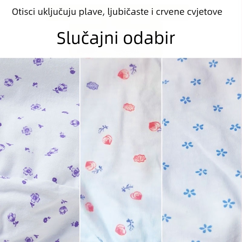 Bežični pamuk grudnjak sa širokim ramenima, 100% pamuk, niski izrez, ljeto 2024, osnovni minimalistički stil