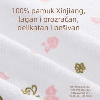 Bez rukava top s tankim trakama, 100% pamuk, okrugli izrez, ljeto 2025