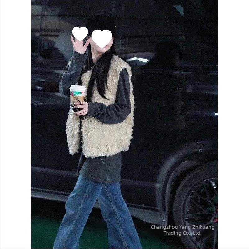 Ženski prsluk od TR tkanine, PVC ≤30%, proljeće 2025, kineski stil, književno retro