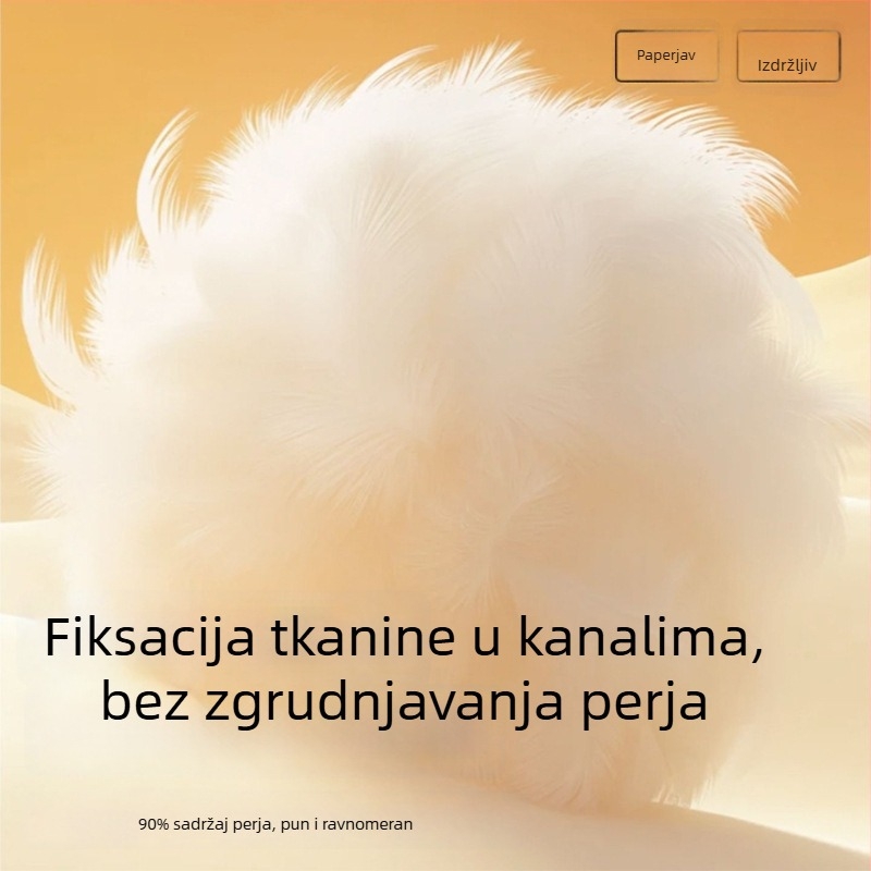 Majica s dugim rukavima od guščjeg perja, unisex, topla i s premium dojmom, osnovni sloj za jesen i zimu