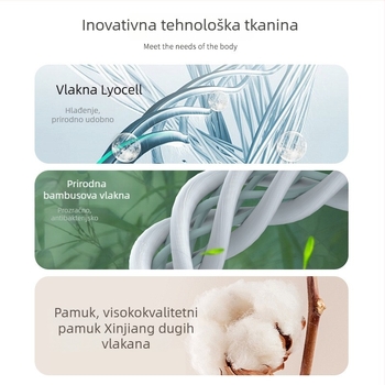Ženski kratki T-shirt s ugrađenim jastučićima za prsa, lagani antibakterijski modalno-pamuk materijal, pogodan za nošenje bez grudnjaka, osnovni gornji dio