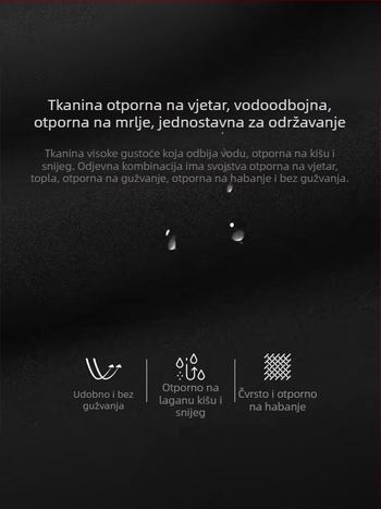 Muška zimska pamučna jakna s odvojivom kapuljom, debela izolacija, za muškarce srednje dobi