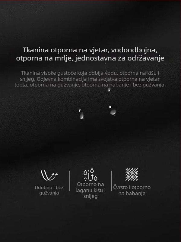 Muška zimska pamučna jakna s odvojivom kapuljom, debela izolacija, za muškarce srednje dobi