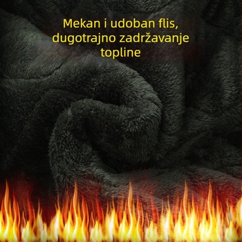 Muška kamuflažna zimska radna jakna, topla i debela, s stojećim ovratnikom i zatvaračem