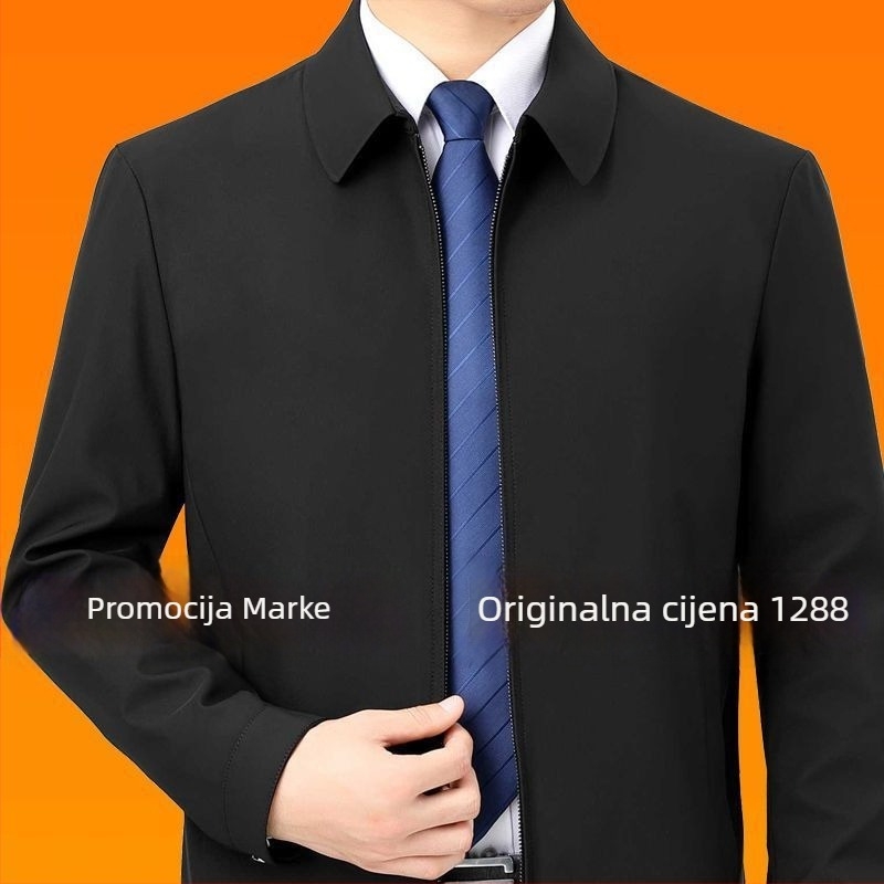 Izvršna jakna s kapuljom od corduroya - izdržljiv materijal, opušten kroj, proljetni stil, džepovi s 3D patch