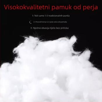 Muška zimska jakna s punom od pamuka i poliestera, debela, bez kapuljače