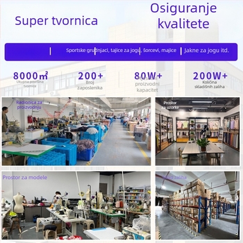 LAHN sportska grudnjaka s prednjim zatvaračem, visoka potpora, prozračna i brzo se suši