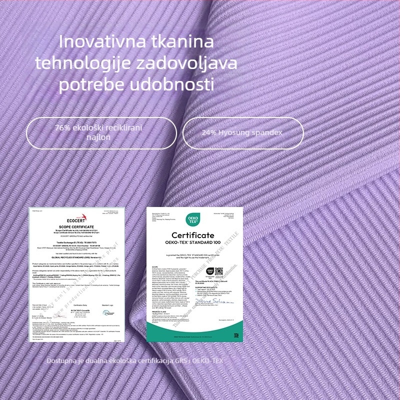 Top za jogu grudnjak s trakama, 3/4 šalice, tanko oblikovane čaše, Jacquard uzorak, čvrste dvostruke naramenice, glavni materijal 76% najlon, podstava 24% Environmental Beauty Bar, za mlade žene, pogodna za trčanje i fitness
