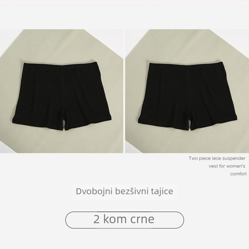 Ženske sigurnosne šorceve od pamuka, srednji pojas, anti-izlaganje, ljetne šorceve