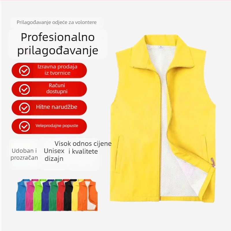 Vesta s dijamantnim uzorkom, zatvarač, opušten kroj, 100% poliester