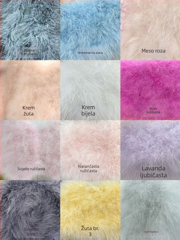 Ženski krzneni šal, zimski dodatak za vjenčanicu, produženi elegantni model, monokromatski uzorak (Krzno; Zima; Produženi; Monokromatski uzorak)