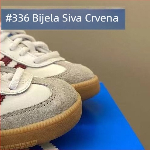 Dječje tenisice za trening s dvostrukim gornjim dijelom od kože, gumom, niski gležanj, blok uzorak, tekstilna uložak