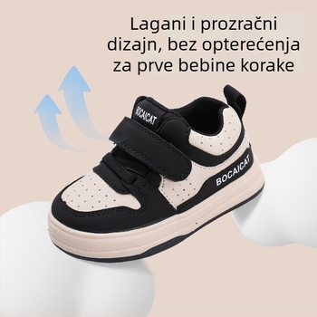 Dječje funkcionalne cipele za proljeće i jesen, s protukliznom mekanom potplatom, cipele za hodanje za bebe, lagane i svestrane casual tenisice