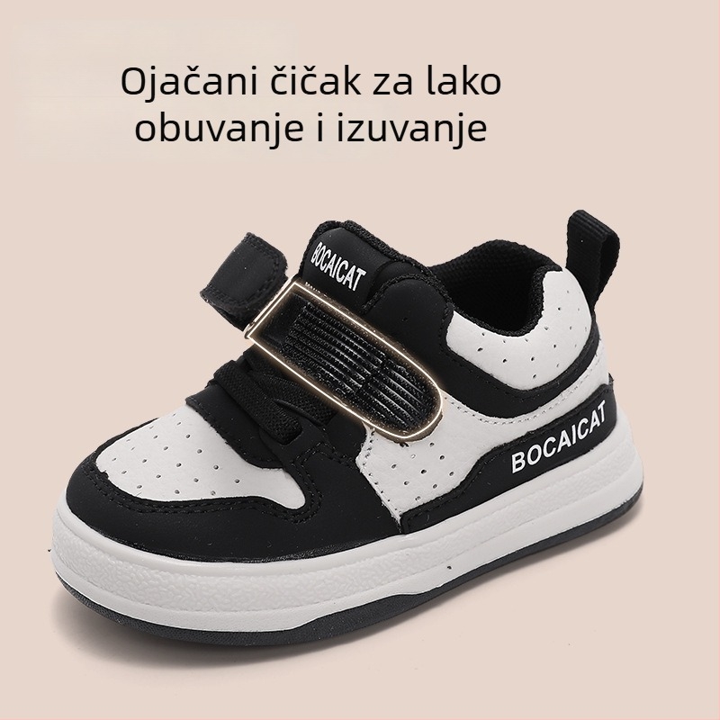 Dječje funkcionalne cipele za proljeće i jesen, s protukliznom mekanom potplatom, cipele za hodanje za bebe, lagane i svestrane casual tenisice