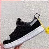 Unisex dječje sportske tenisice s Velcro zatvaračem, niski kroj, gornji dio od dvostruke kože i gumena potplat