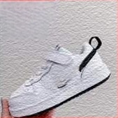 Unisex dječje sportske tenisice s Velcro zatvaračem, niski kroj, gornji dio od dvostruke kože i gumena potplat