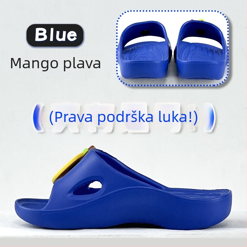 Dječje papuče s potporom luka svoda stopala, unisex, protuklizne, korekcija ravnog stopala, ljeto