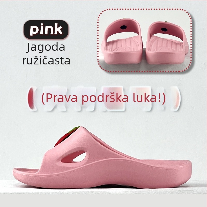 Dječje papuče s potporom luka svoda stopala, unisex, protuklizne, korekcija ravnog stopala, ljeto