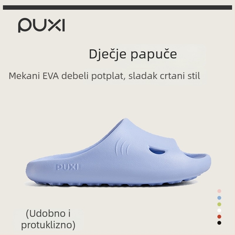 Dječje sandale s mekanom potplatom, motiv ajkula, protuklizne papuče za ljeto