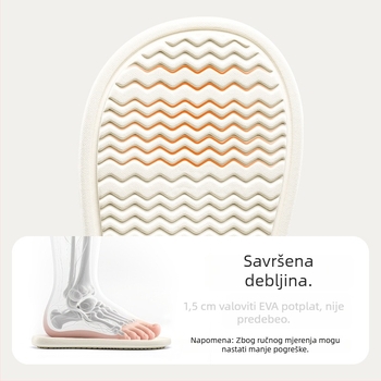 Happy Mary dječje pamučne papuče s zatvorenim prstima za jesen-zimu, tople kućne papuče za djecu, unisex