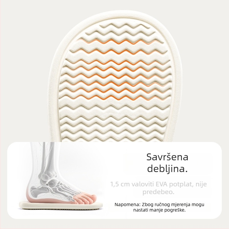 Happy Mary dječje pamučne papuče s zatvorenim prstima za jesen-zimu, tople kućne papuče za djecu, unisex