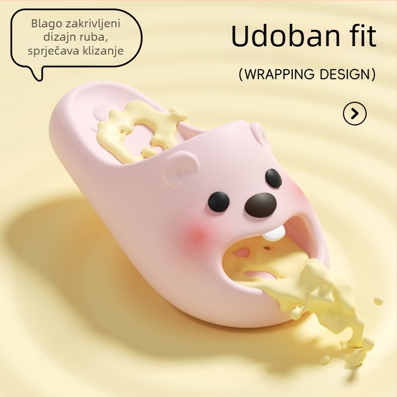 Dječje EVA japanke za unutarnju upotrebu, protuklizne, ljeto, crtani uzorak