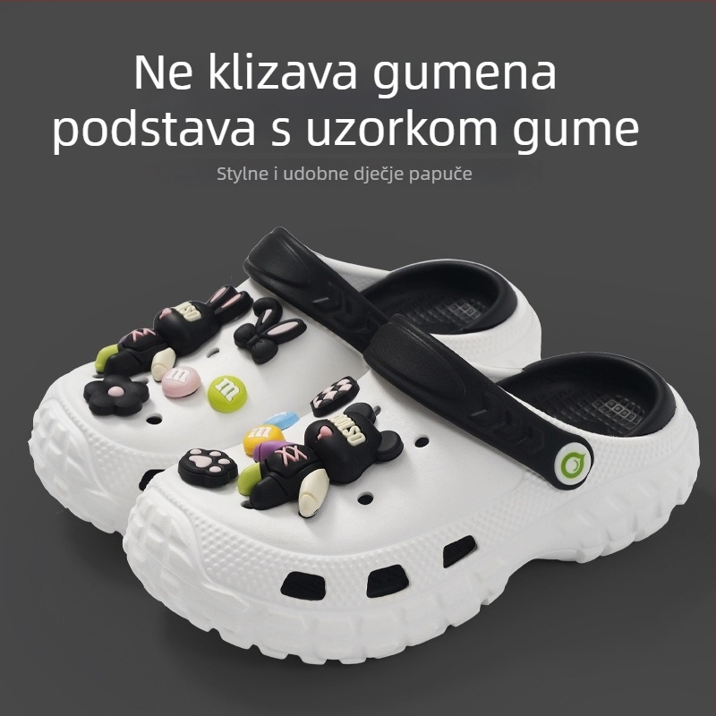 Dječje EVA klompe, unisex, protuklizne, 4–16 godina, ljeto na plaži