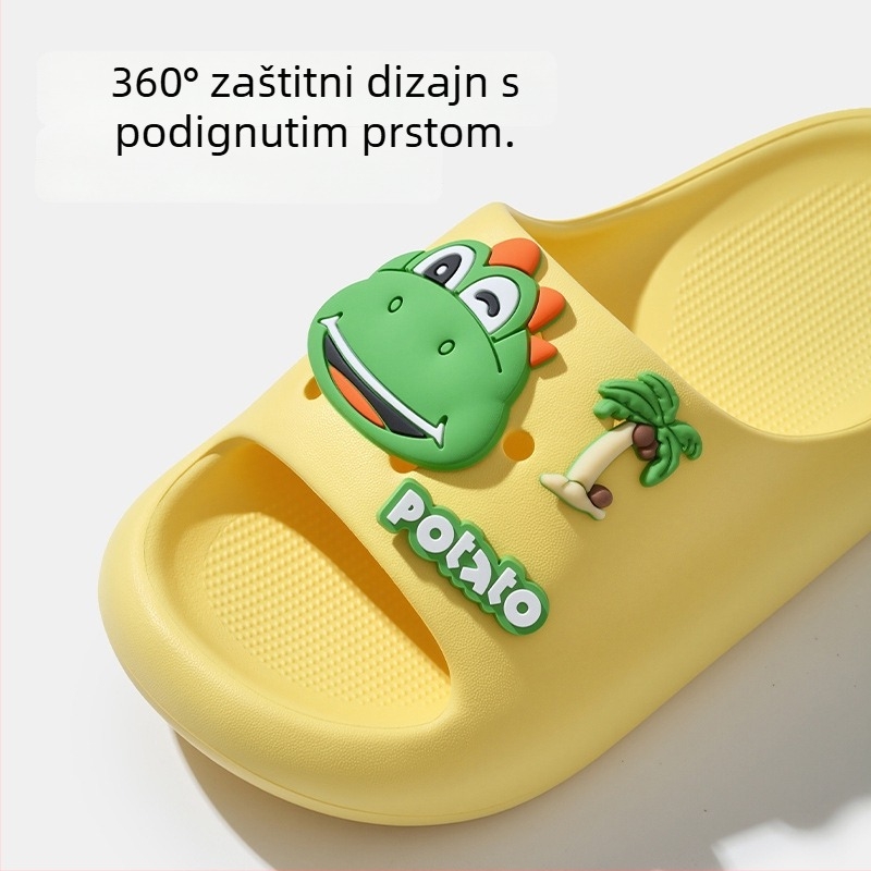 Dječje EVA sandale – motiv životinja, protuklizna potplata, EVA gornji dio i EVA potplat