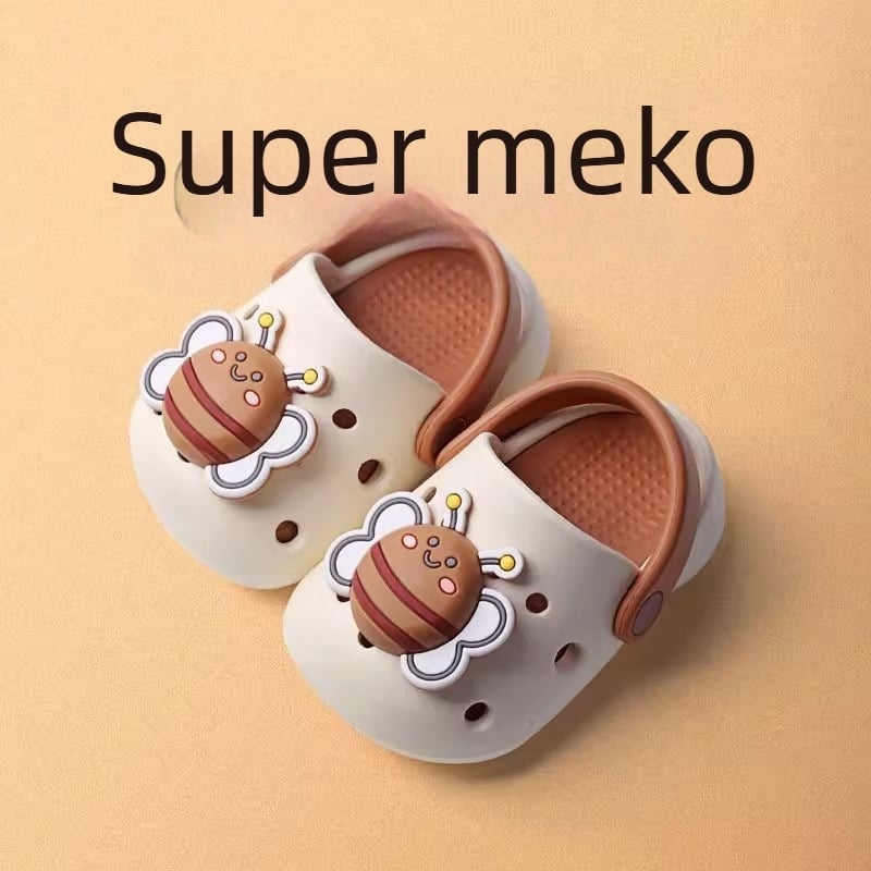 Dječje EVA sandale s otvorima, protuklizne unutarnje papuče za uzrast 2-5 godina, unisex